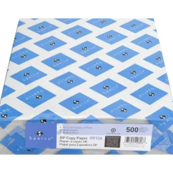 Sparco Color Multi-Use Printer & Copy Paper, Gray, Letter (8.5" x 11"), 500 Sheets Per Ream, 20 Lb, 90 Brightness, 30% Recycled