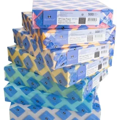 Sparco Color Multi-Use Printer & Copy Paper, Goldenrod, Letter (8.5" x 11"), 500 Sheets Per Ream, 20 Lb, 90 Brightness, 30% Recycled