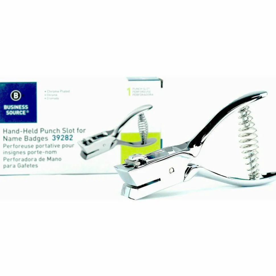 Sparco Handheld Slot Punch, 15mm, Silver