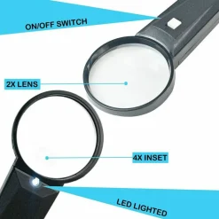Sparco Illuminated Magnifier, 3