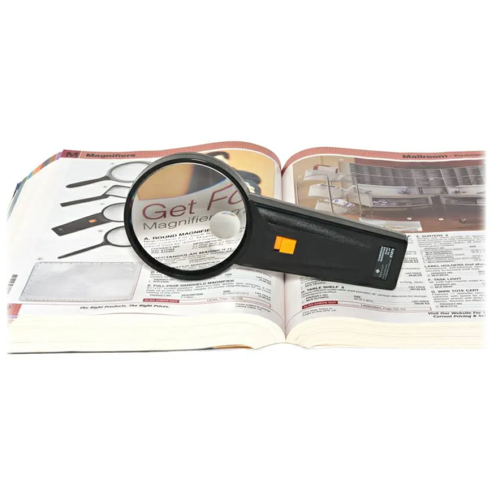 Sparco Illuminated Magnifier, 3" Diameter