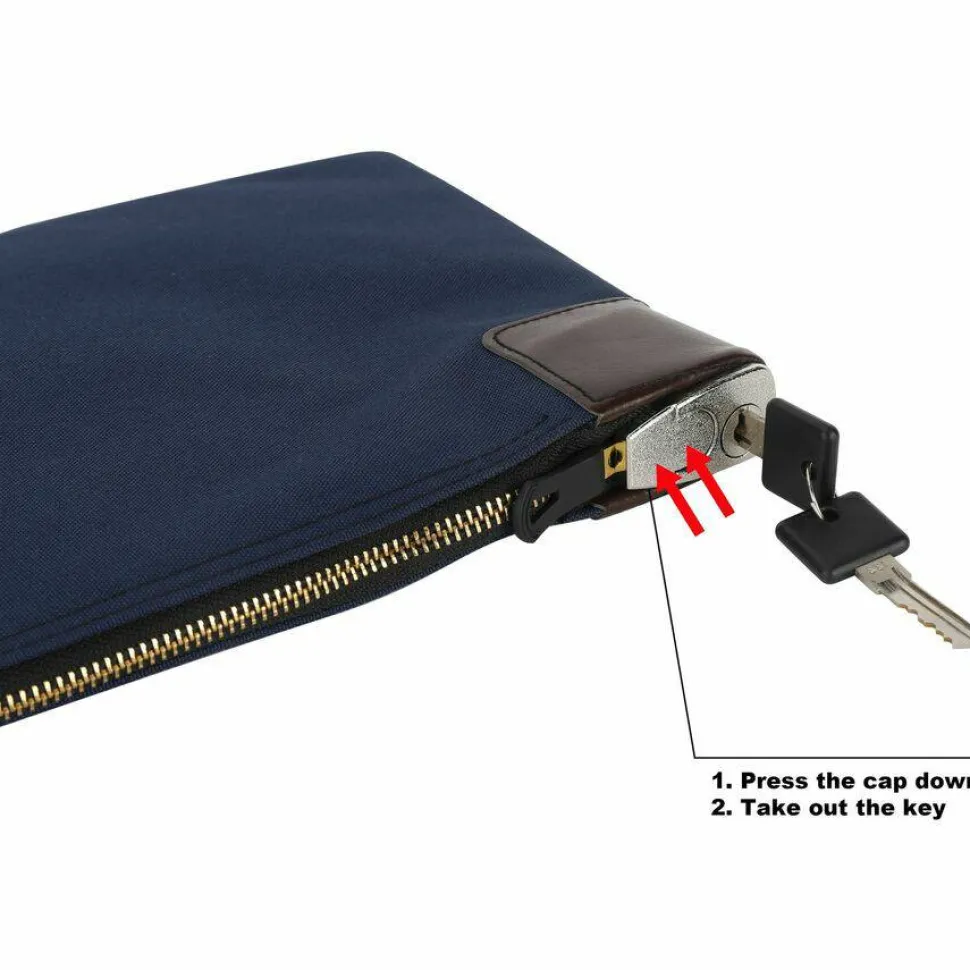 Sparco Locking Currency Bag