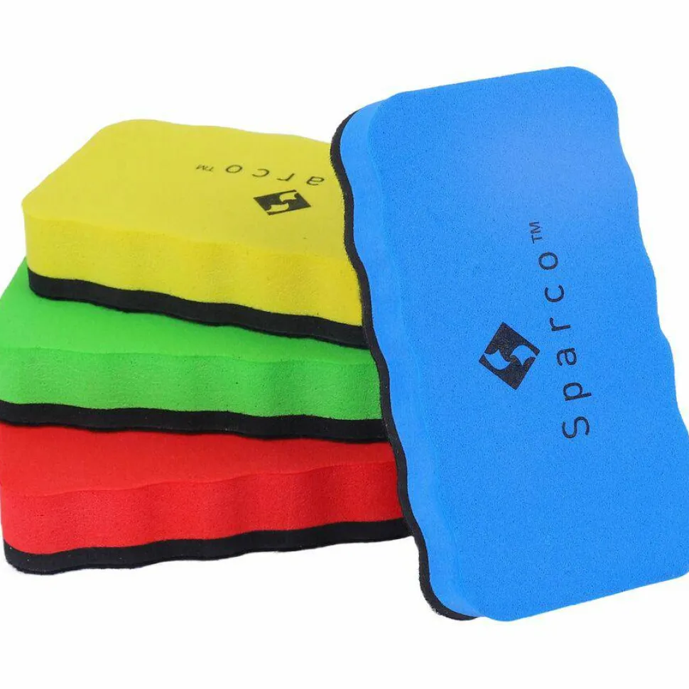Sparco Magnetic Whiteboard Erasers
