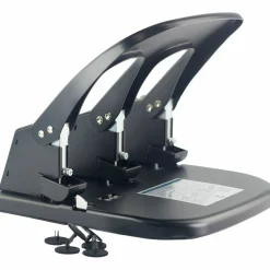 Sparco Manual Adjustable 3-Hole Punch, 100-Sheet Capacity, 10 1/4