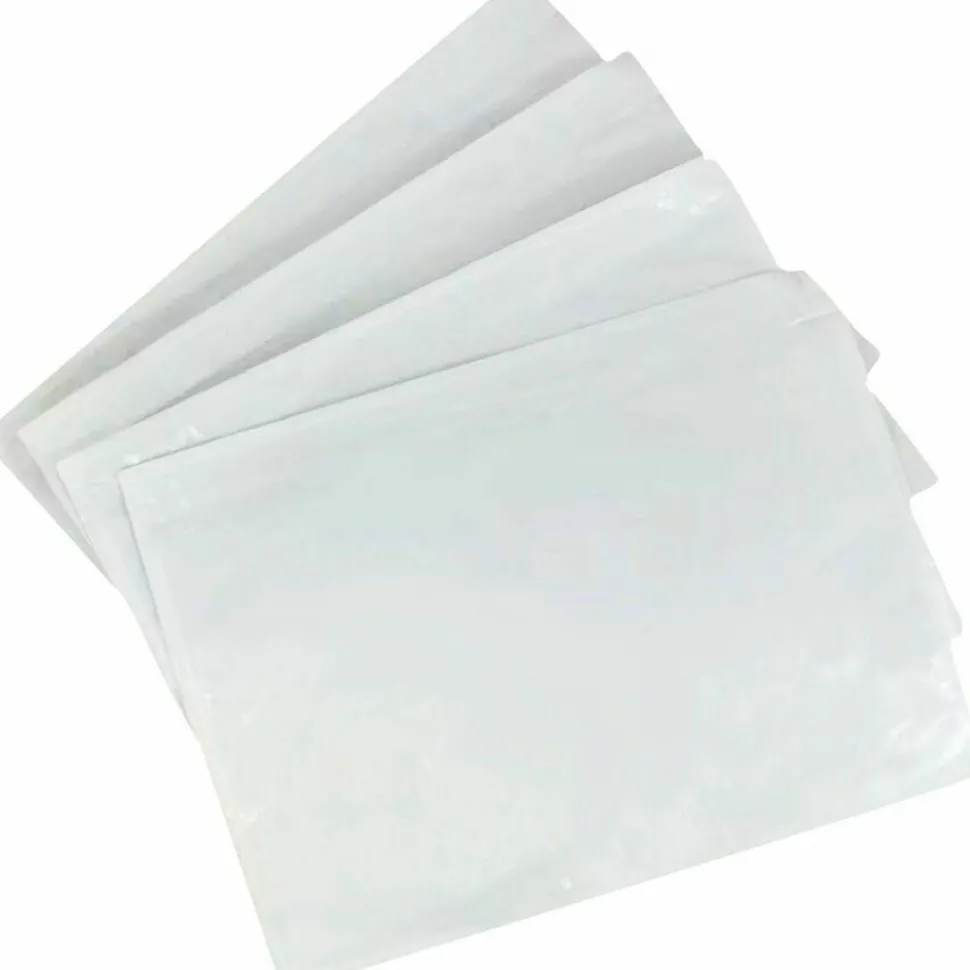 Sparco Plain Back 7" Envelopes - Packing List - 7"x 5 1/2" - 70 g/m² - Self-adhesive Seal - Paper, Low Density Polyethylene (LDPE) - 1000/Box - White