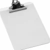 Sparco Plastic Clipboard, 6" x 9", Clear