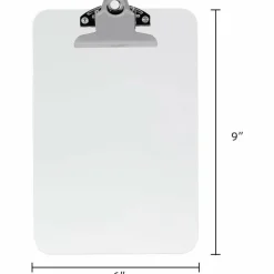 Sparco Plastic Clipboard, 6