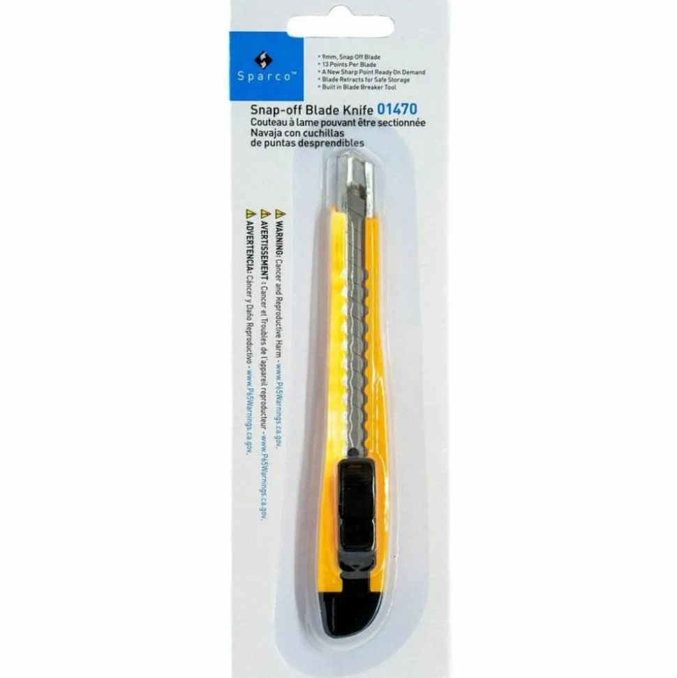 Sparco Products Fast-Point Snap-Off Blade Knife