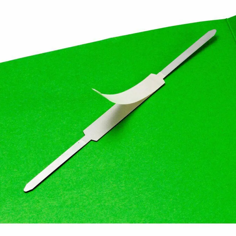 Sparco Self-Adhesive Folder Fasteners - 2" Size Capacity - 480 Sheet Capacity - 100 / Box - Silver