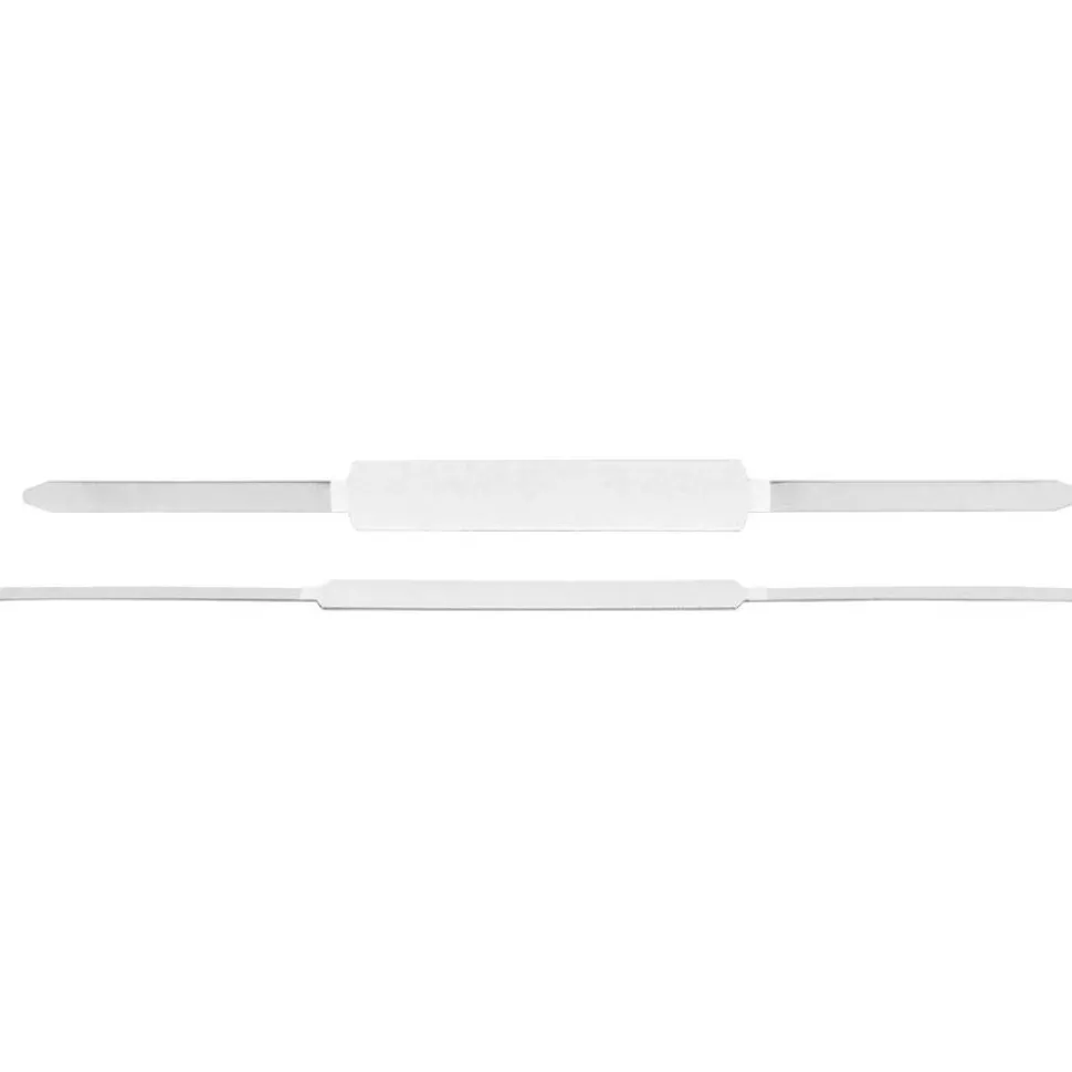 Sparco Self-Adhesive Folder Fasteners - 2" Size Capacity - 480 Sheet Capacity - 100 / Box - Silver