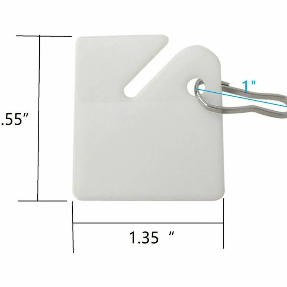 Sparco Square Key Tags