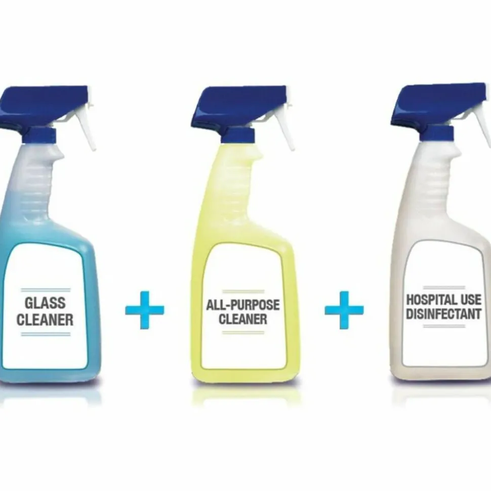 Spic And Span Disinfecting All-Purpose Spray & Glass Cleaner, 128 Oz Bottle, Case Of 3
