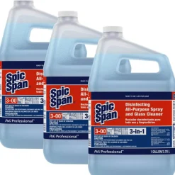 Spic And Span Disinfecting All-Purpose Spray & Glass Cleaner, 128 Oz Bottle, Case Of 3