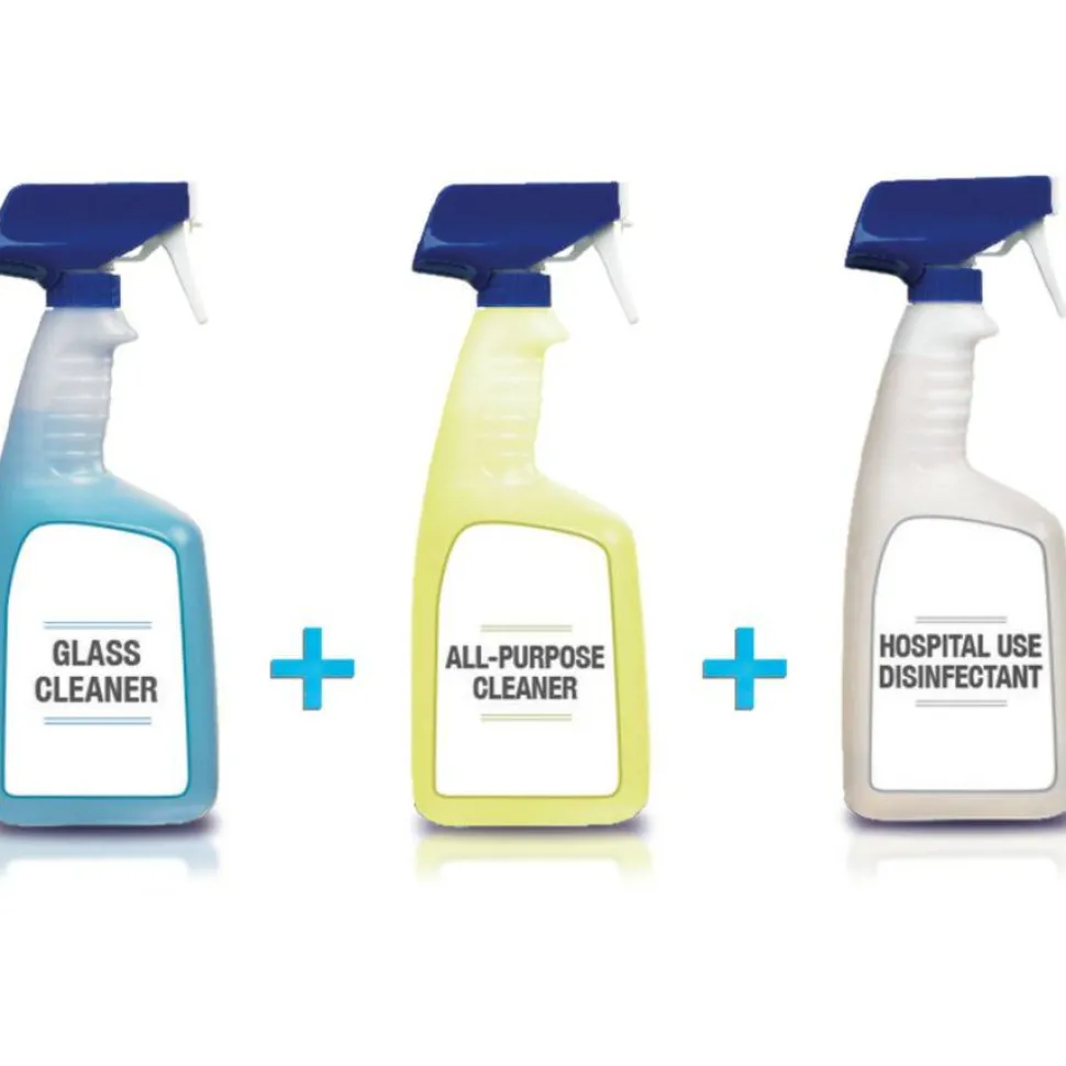 Spic And Span 3 in-1 All-Purpose Glass Cleaner Spray, Fresh Scent, 128 Oz Bottle