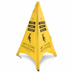 Spill Magic Pop Up Safety Cone, 3 x 2.5 x 30, Yellow