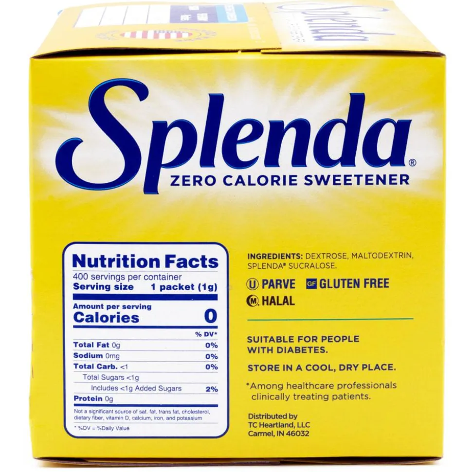 Splenda Artificial Sweetener Packets, Box Of 400 Packets