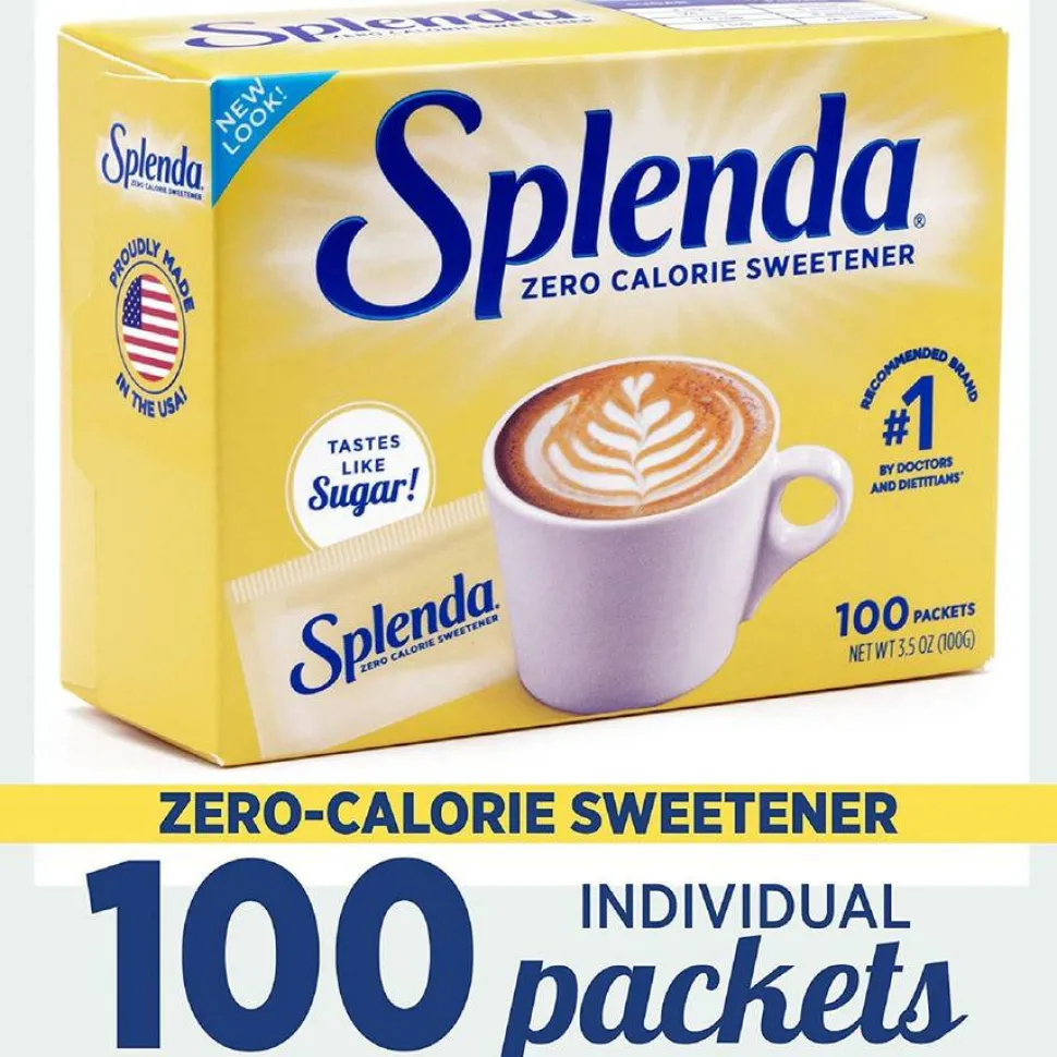 Splenda No Calorie Sweetener Packets - Packet - 0 lb (0 oz) - Artificial Sweetener - 1200/Carton