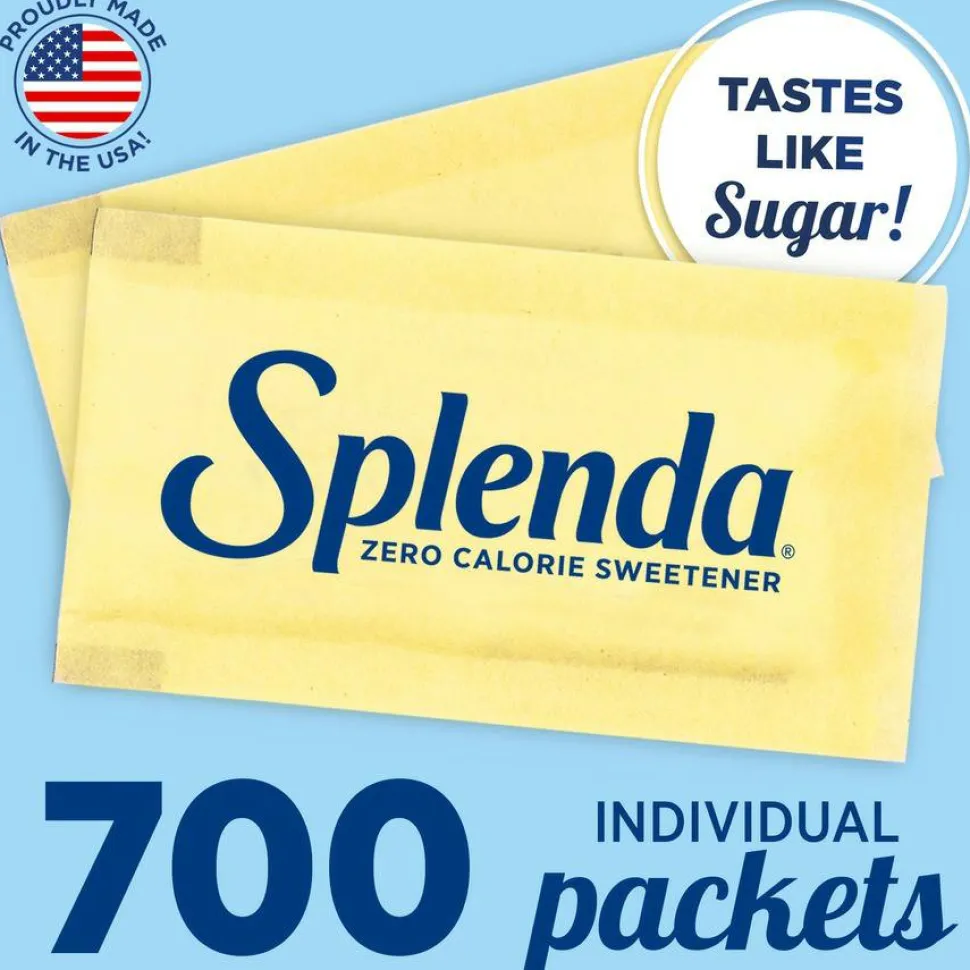 Splenda No-Calorie Sweetener Packets, Box Of 700 Packets
