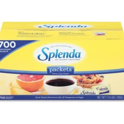 Splenda No-Calorie Sweetener Packets, Box Of 700 Packets