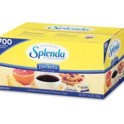 Splenda No-Calorie Sweetener Packets, Box Of 700 Packets