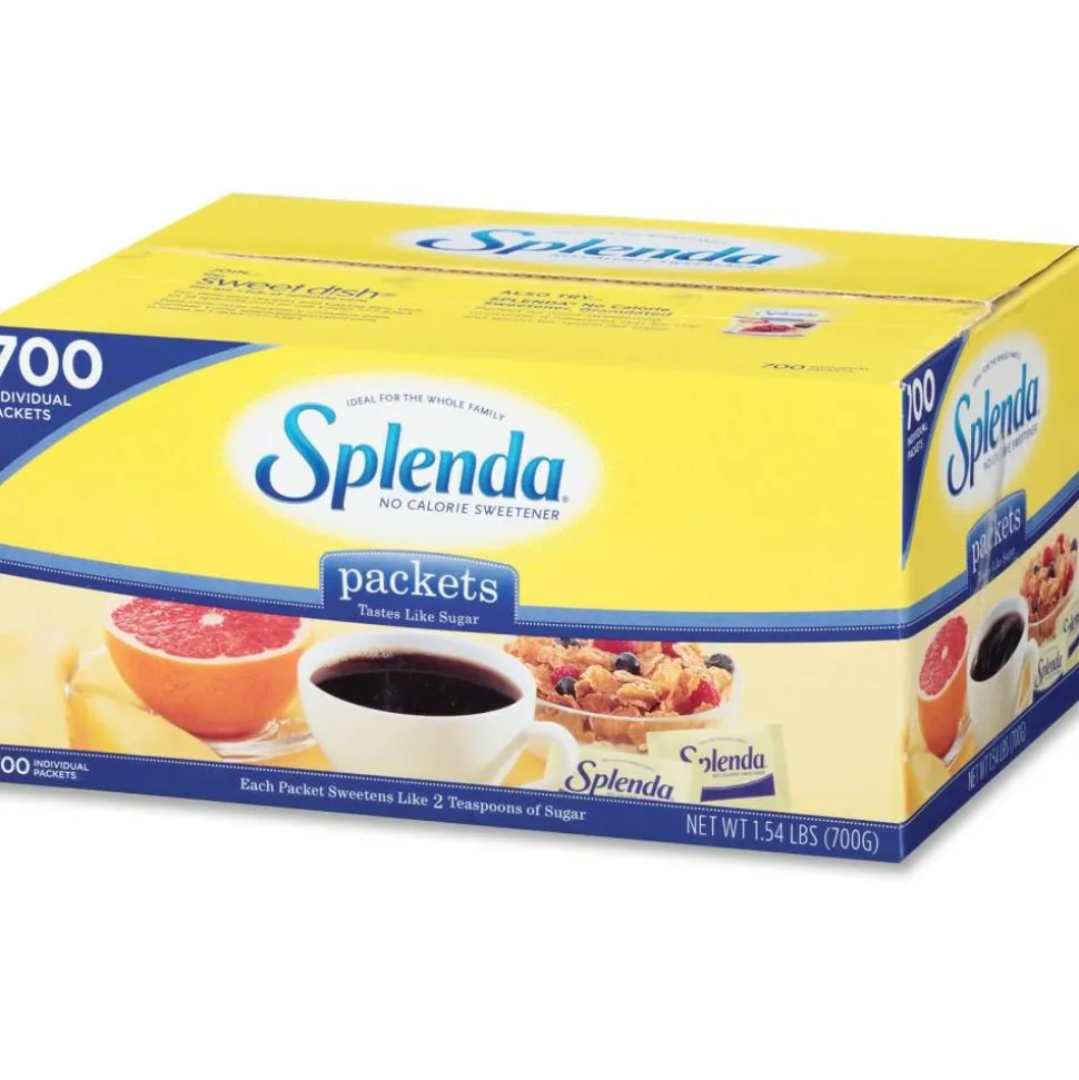 Splenda No-Calorie Sweetener Packets, Box Of 700 Packets