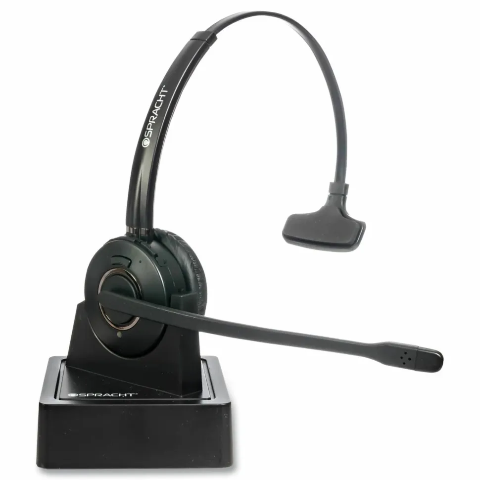 Spracht ZUM COMBO Bluetooth/USB Wireless Headset + Base - Mono - Wireless - Bluetooth - 33 ft - 32 Ohm - HS2060