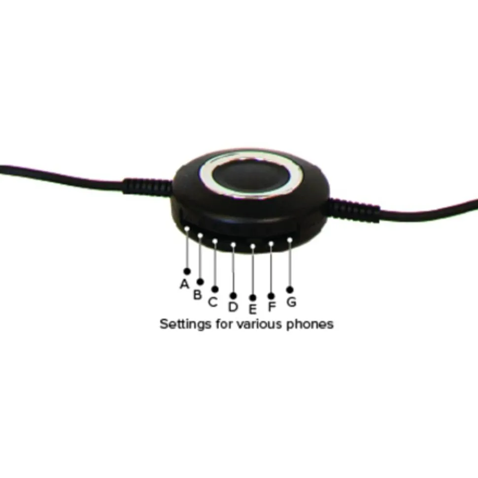 Spracht ZUMRJ9B Headset - Stereo - RJ-9 - Wired - Over-the-head - Binaural