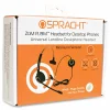 Spracht ZuM ZuMRJ9M Monaural Over The Head Headset, Black