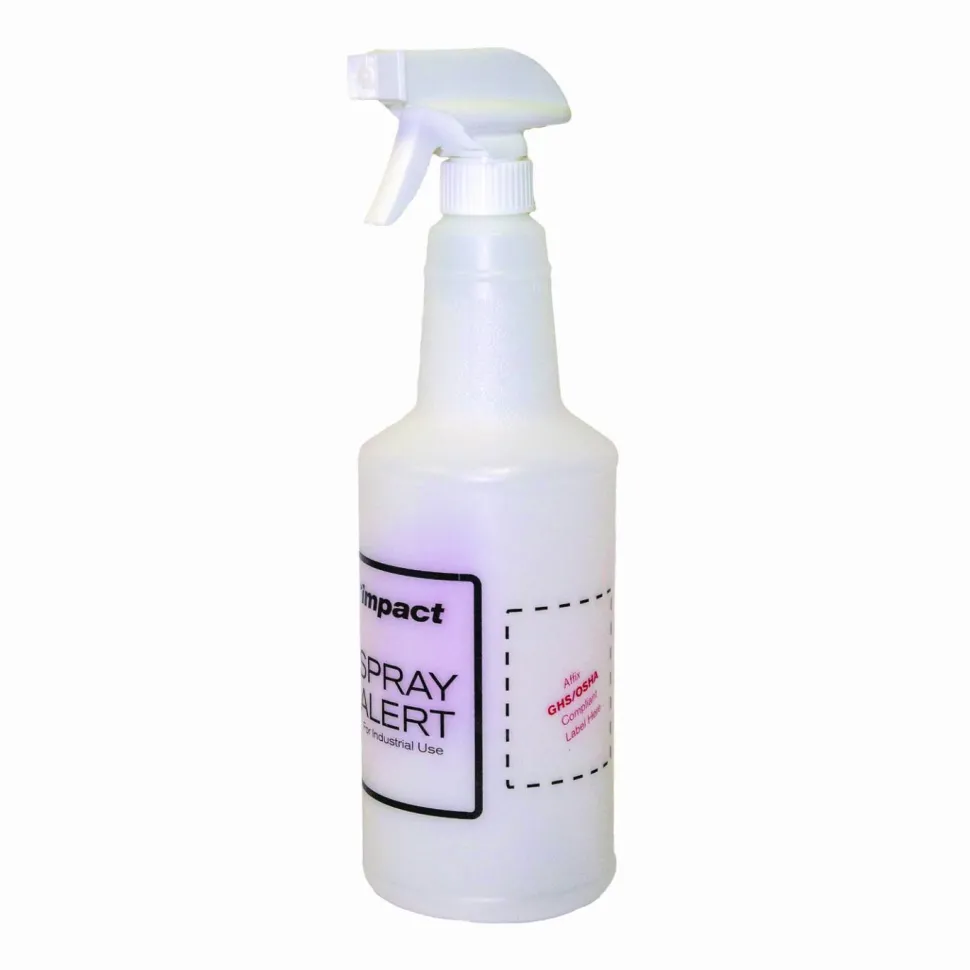 Spray Alert 32oz Spray Alert System - Leak Proof - Natural, Red, Black