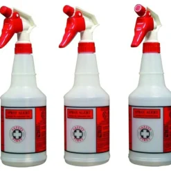 Spray Alert 32oz Spray Alert System - Leak Proof - Natural, Red, Black