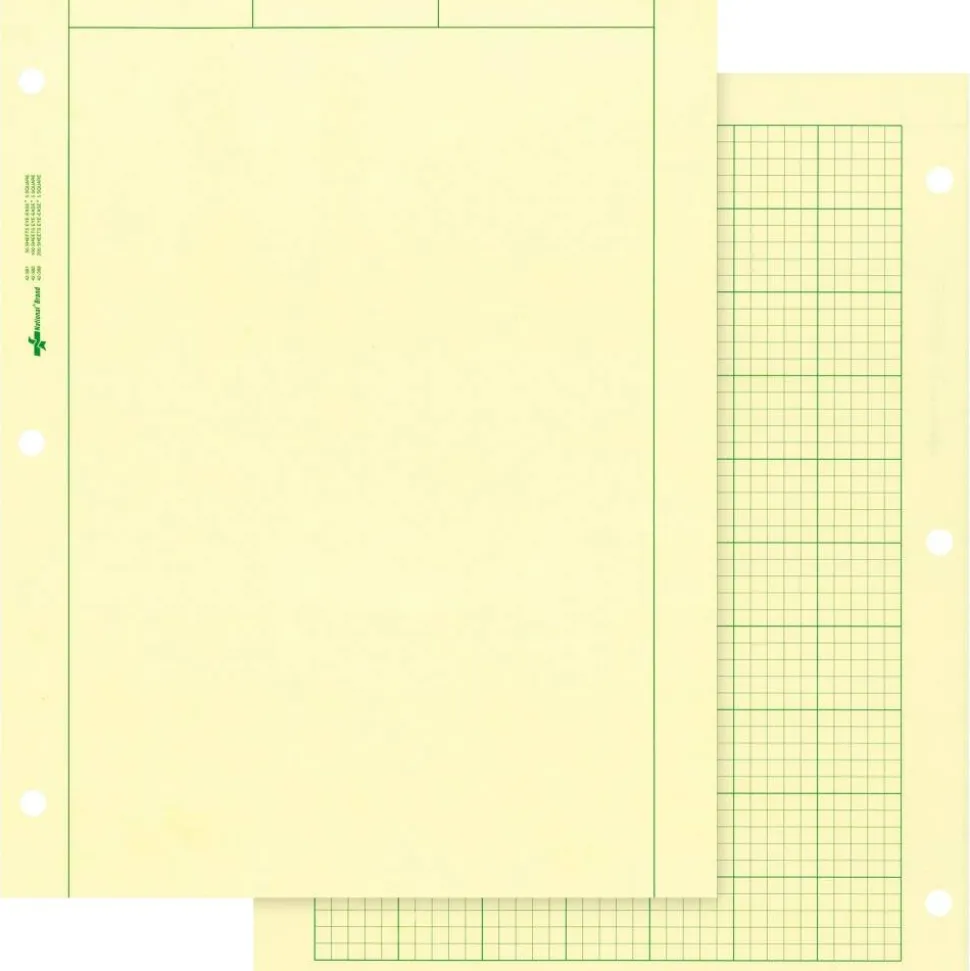 Staedtler Engineering Computation Pad, 5 x 5 Grid, 100 Sheets