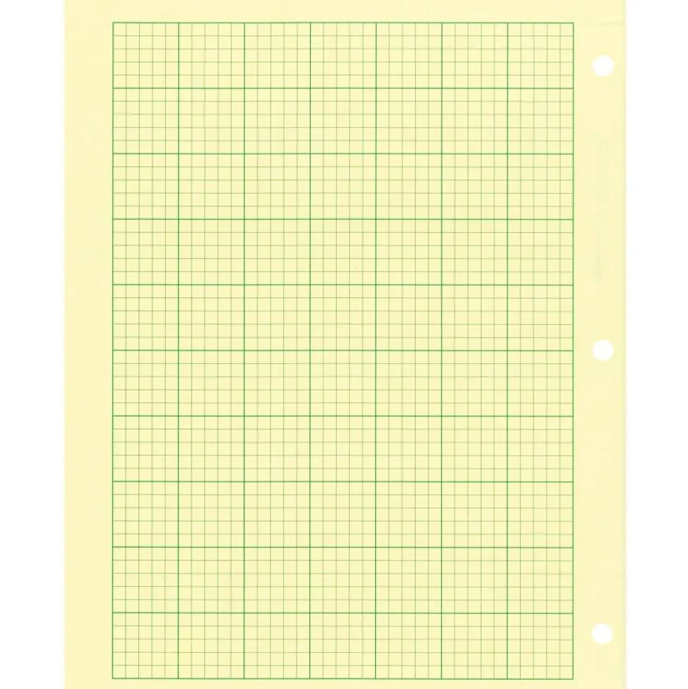 Staedtler Engineering Computation Pad, 5 x 5 Grid, 100 Sheets