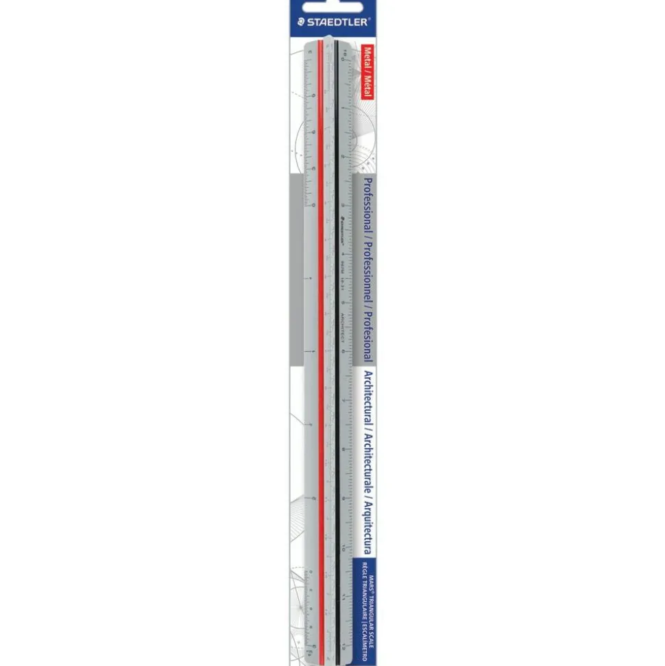 Staedtler Professional Architect's 12" Triangular Scale