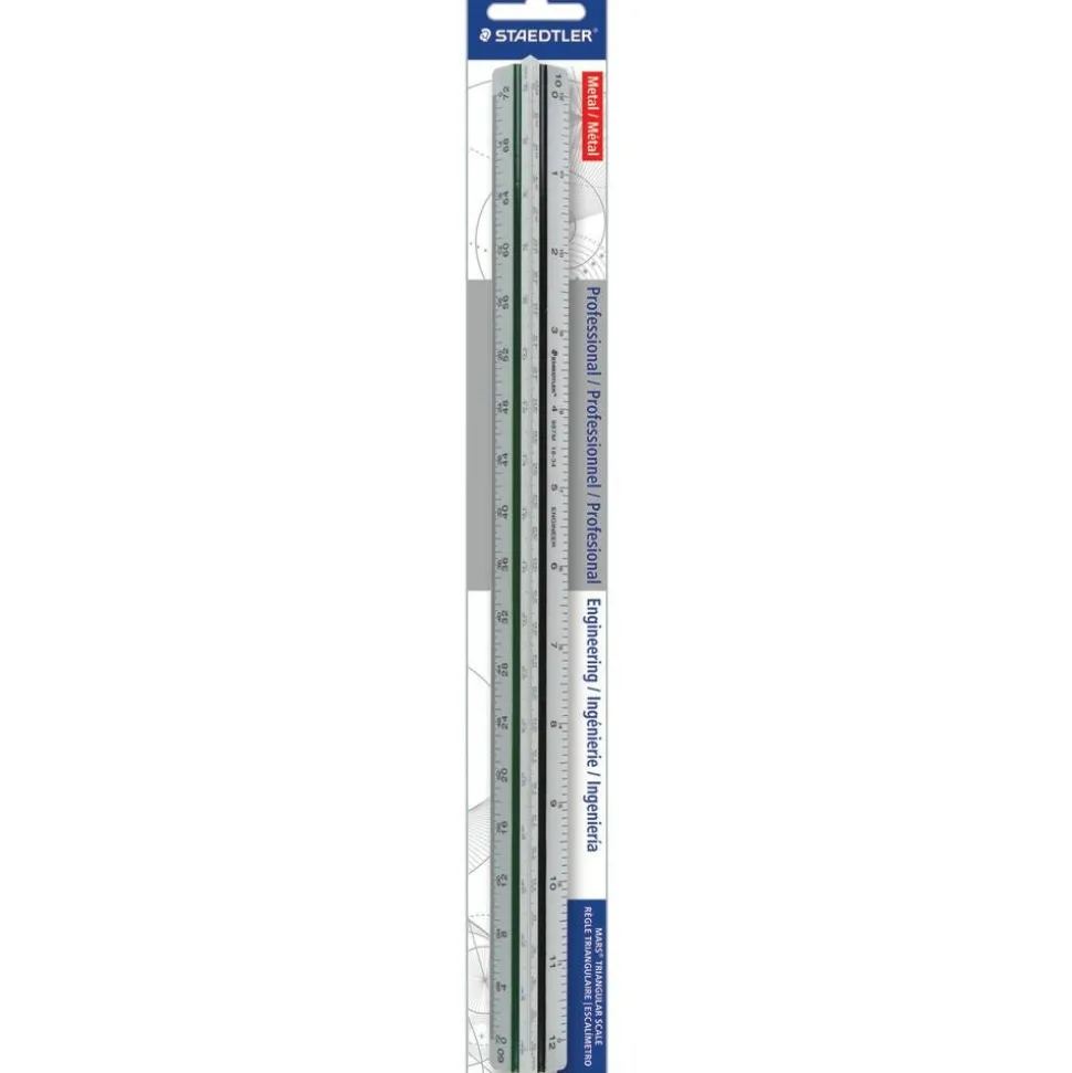 Staedtler Professional Engineer's 12" Triangular Scale