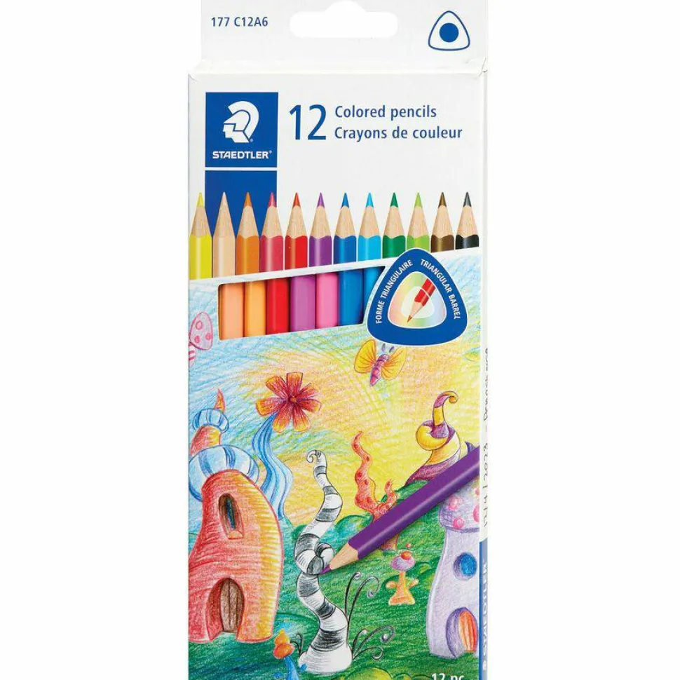 Staedtler Triangular Colored Pencils