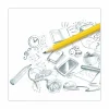 Staedtler Woodcased Pre-Sharpened Pencils, 2 mm, #2HB, Yellow, Pack Of 144 Pencils