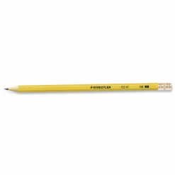 Staedtler Woodcased Pre-Sharpened Pencils, 2 mm, #2HB, Yellow, Pack Of 144 Pencils