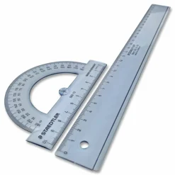 Staedtler Mars College Combination Set With Ruler, Protractor, Triangles