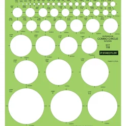 Staedtler Mars Template, Circle Combo