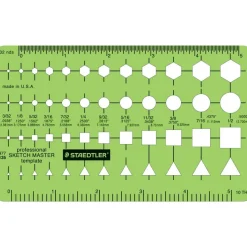 Staedtler Mars Template, Sketch Master