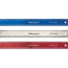 Stainless Steel Ruler, 12", Assorted Colors (No Color Choice)