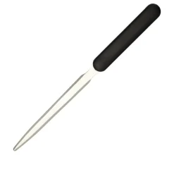 Stainless Steel Letter Opener, Black/Silver