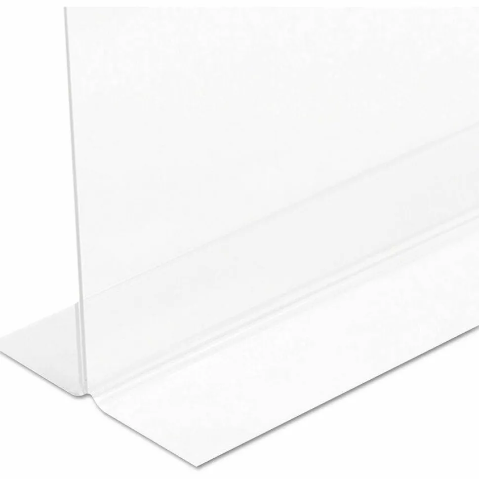 Stand-Up Sign Holder, Horizontal, 8 1/2"H x 11"W