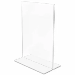 Stand-Up Sign Holder, Vertical, 7