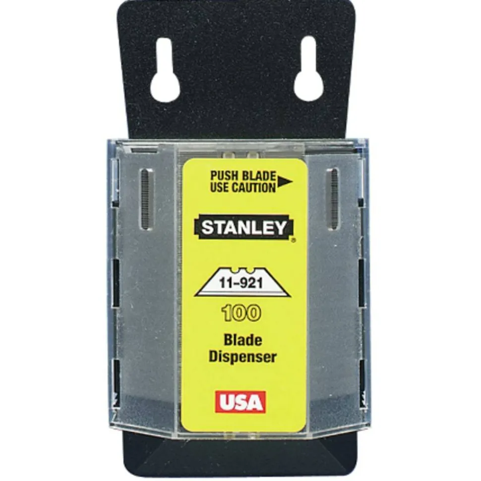 Stanley Bostitch Wall Blade Dispenser, Pack Of 100, Silver