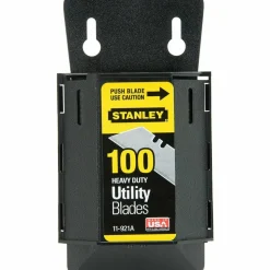 Stanley Bostitch Wall Blade Dispenser, Pack Of 100, Silver