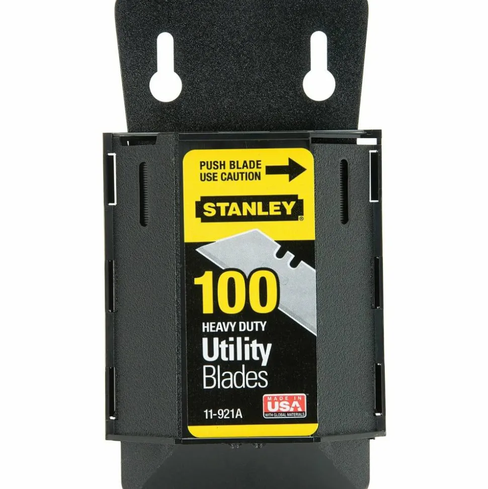 Stanley Bostitch Wall Blade Dispenser, Pack Of 100, Silver