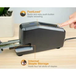 Stanley Bostitch Bostitch Impulse 30 Sheet Electric Stapler, Black