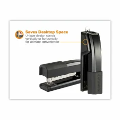 Stanley-Bostitch EpicEpic Stapler With Antimicrobial Protection, Black