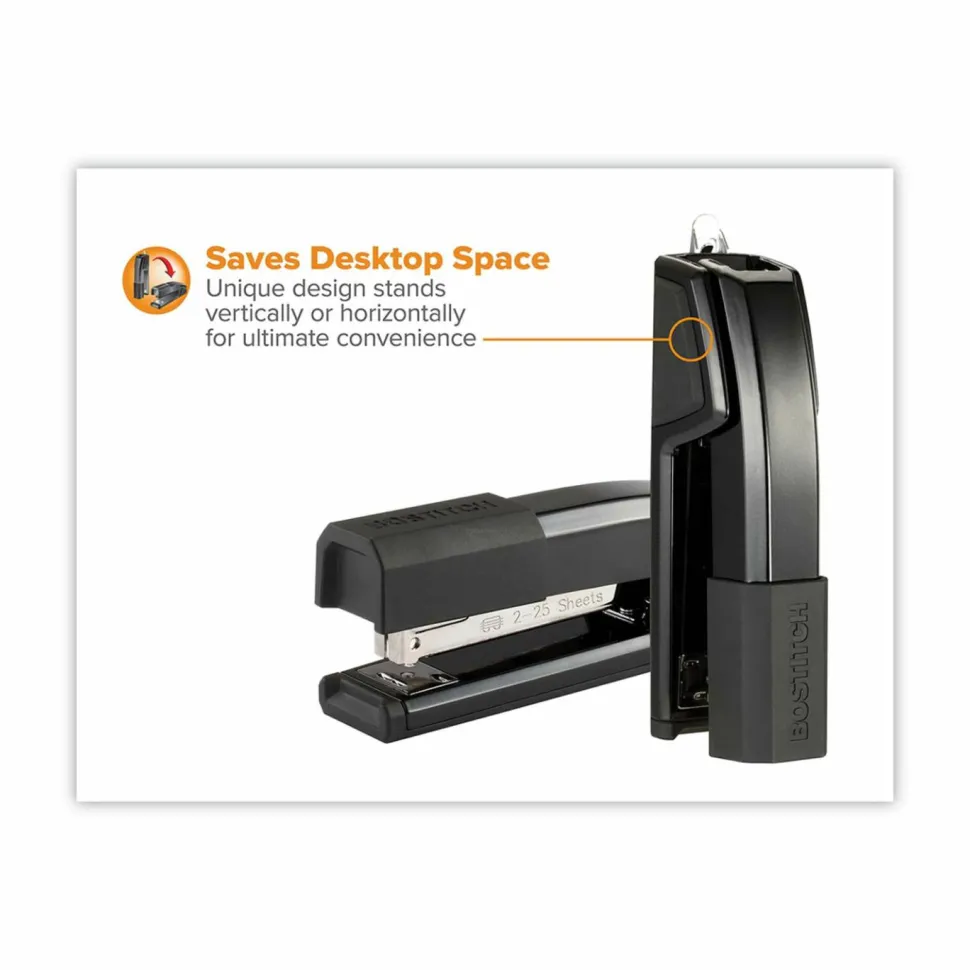 Stanley-Bostitch EpicEpic Stapler With Antimicrobial Protection, Black